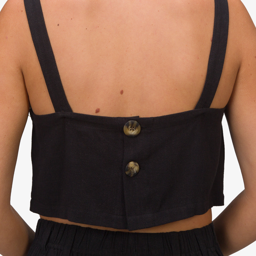 Tori Linen Tank - Image 2